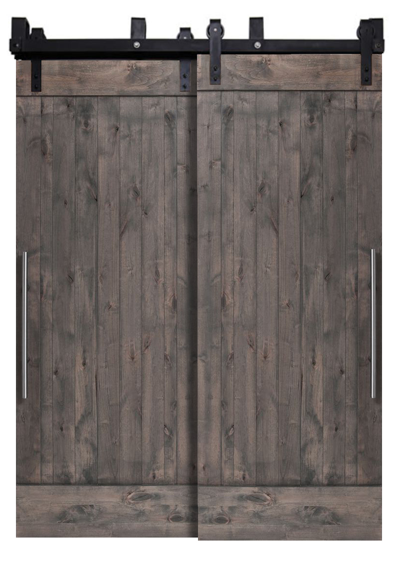 True Bypassing Barn Doors Rustica